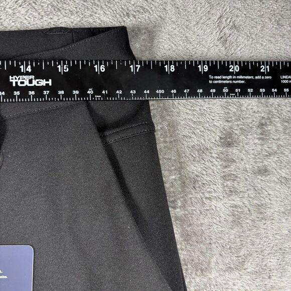 BYLT Women NWT Everyday Pant 2.0 Premium Basics Straight Fit Black Large D158 - Picture 5 of 11